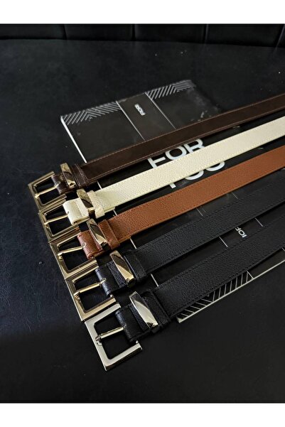 Fiori Toka Köprü Gold Kadın Kemer, Pantolon Kemeri, Ceket Kemeri, Elbise Kemeri, Gömlek Kemer