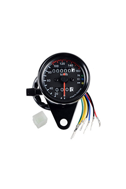 EVO MOTORS Bord Moto Universal Cafe Racer Chopper Custom Bobber