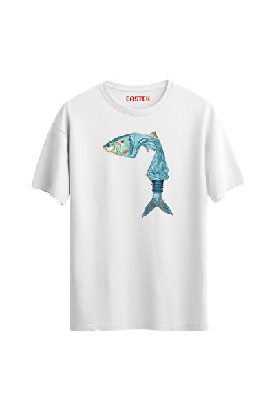 Açık Garaj Футболка Surreal Fish, чоловіча футболка, жіноча футболка, унісекс футболка