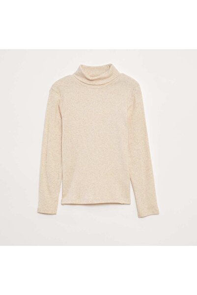 KIABI سترة داخلية برقبة عالية باللون البيج