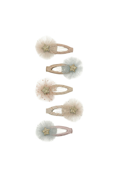 MIMI LULA Mimi & Lula Tulle Rosette Mini 5-Piece Buckle