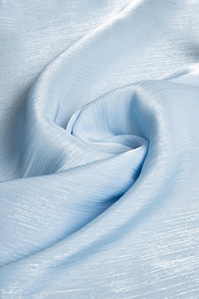 Kumaş Deposu Rochie de seara de culoare albastru Deren din tul din material t...