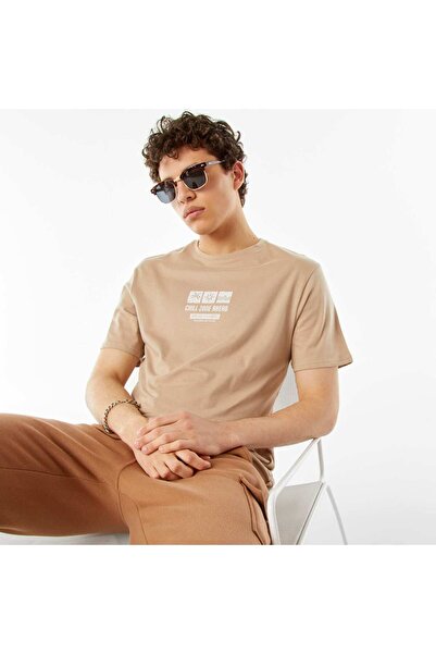 KIABI Printed slogan T-shirt WHITE