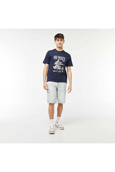 KIABI 'One Piece' printed T-shirt BLUE