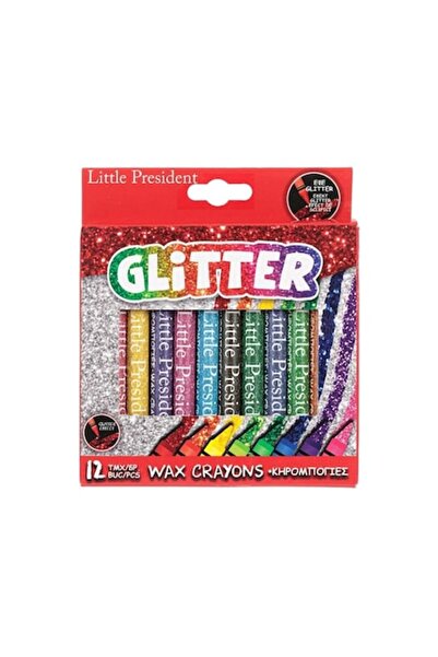 SHOPIENS Set 12 Creioane Cerate, Shopiens, Subtiri, Diferite Culori cu sclipi...