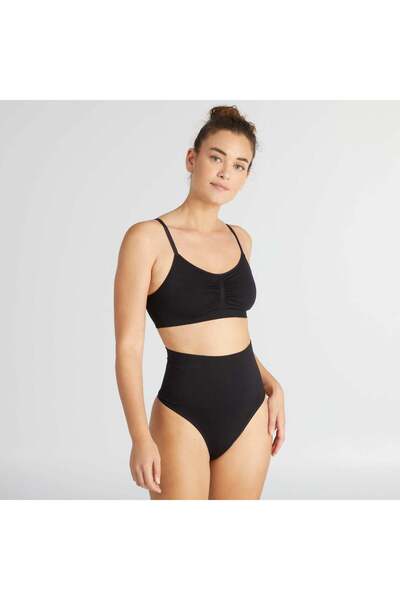 KIABI Control thong Black