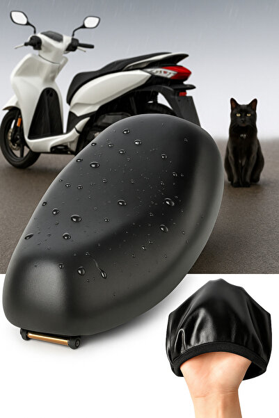 lawrenceshop Συμβατό αδιάβροχο δερμάτινο κάλυμμα σέλας για kymco agility 16+ ...