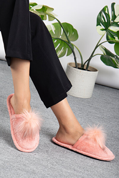 Jackers Winter Pompom Plush Gift Hospitality Gift Bridal Dowry House Slippers