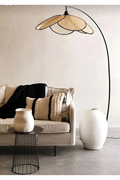 zepce design Pervane Lambader Bambu Hasır