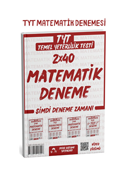 Cevdet Özsever Yayınları Her Sınavda En Az 10 Matematik Neti Cepte Konu Anlatımlı ve 2x40 Deneme Hediyeli