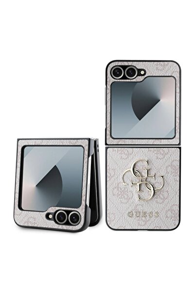 Guess Θήκη για Samsung Galaxy Z Flip6 / Galaxy Z Flip7 FE, Μεταλλικό λογότυπο...