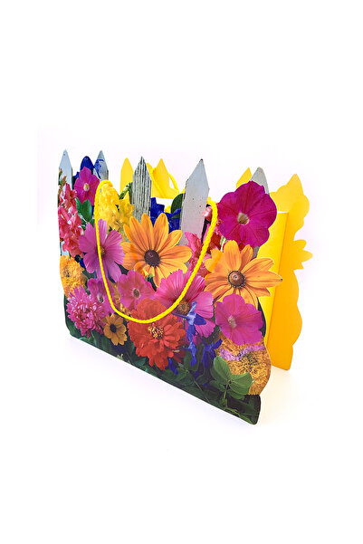 TRIANGLE Paper bag Flower fence