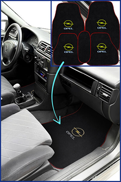 TUSBA MARKET Opel Vectra A Kasa Uyumlu Nakışlı Araç Oto Halı Paspas – 5 Parça...