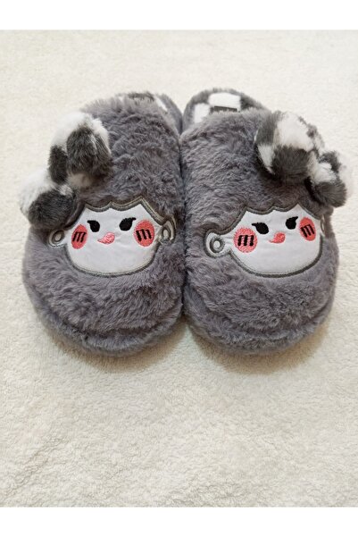 Butik Закриті пухнасті зимові домашні капці для жінок