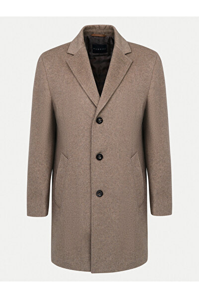 BUGATTI Ανδρικό Μάλλινο Παλτό 69071-621300 Μπεζ