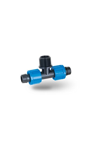 POELSAN 20 X ½" X 20 Damla Sulama Erkek Te - 5 Adet