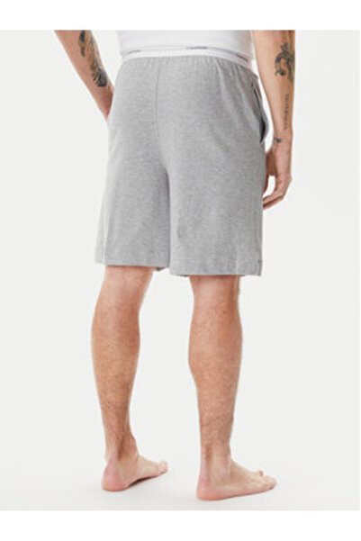 Calvin Klein Ανδρικό Πυτζάμα Σορτς Εσωρούχων 000NM2707E Γκρι