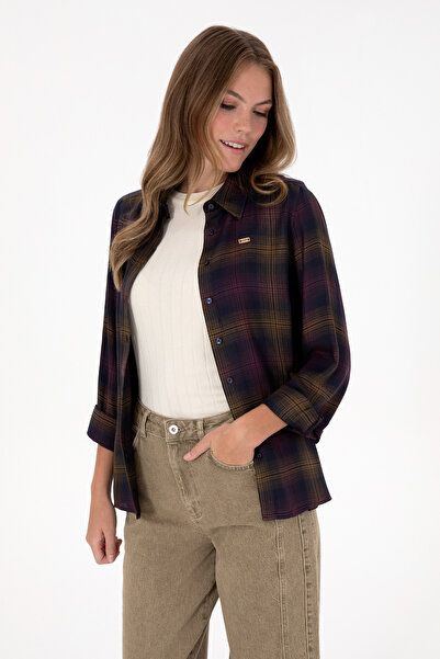 U.S. Polo Assn. Γυναικείο μακρυμάνικο πουκάμισο Plum 50309035-VR074
