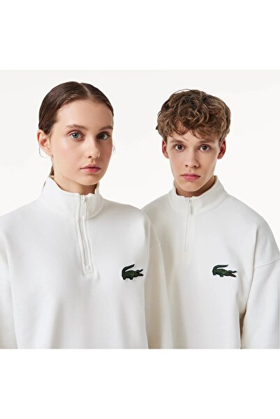 Lacoste Φούτερ με ψηλό λαιμό, χαλαρή εφαρμογή, unisex