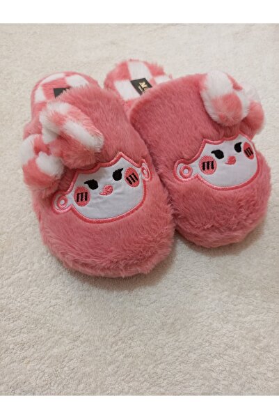 Butik Закриті пухнасті зимові домашні капці для жінок