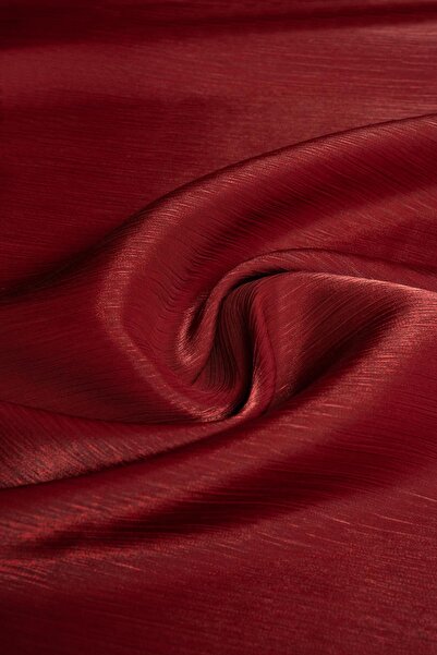 Kumaş Deposu Rochie de seară Deren de culoare burgundă, din țesătură de tul