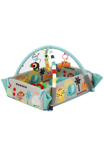 velve Saltea de joaca Happy Baby 5 in 1, Roz
