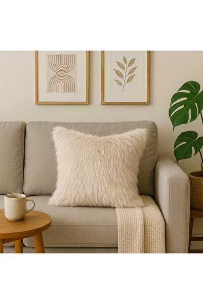 LadiesHome Подушка з плюшевою оббивкою 45x45