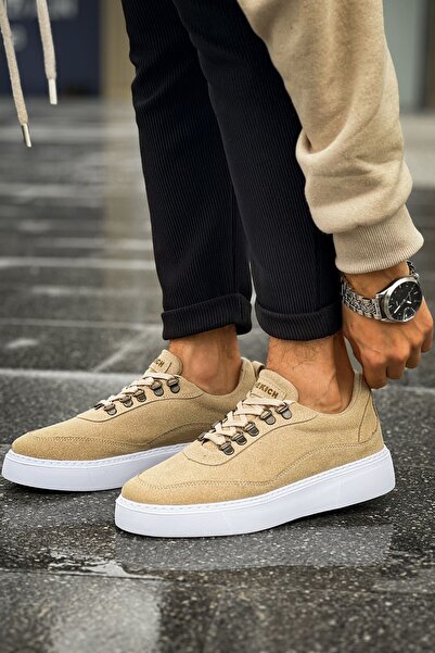 Zerenyus Stamina Premium Men's Casual Shoes Beige