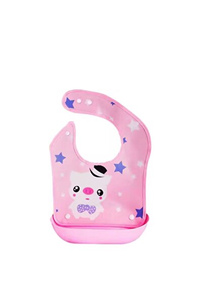 Denn Store Baveta impermeabila cu buzunar colector cu imprimeuri pentru copii 6+ luni