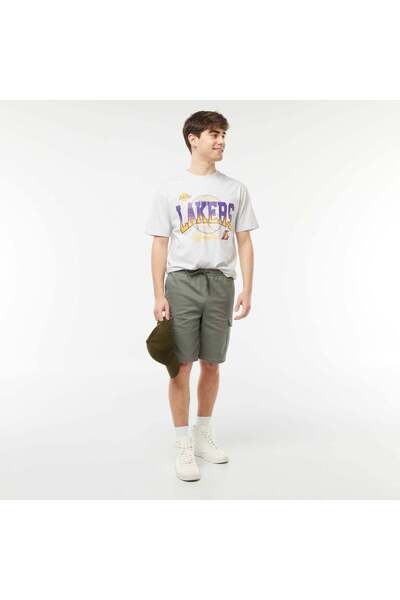 KIABI 'NBA' print T-shirt GREY