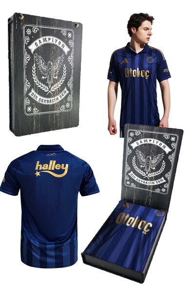 Fenerbahçe Orijinal Lisanslı 2025-2026 Yeni Sezon Lazer Kutulu Lacivert Forma