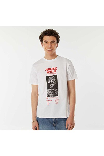 KIABI Short-sleeved 'Jurassic World' T-shirt BLACK