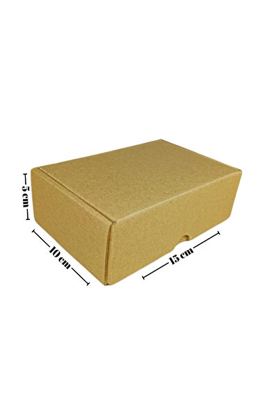 mk kutu 15x10x5 E-Ticaret ve Kargo Kutusu / Karton Gönderi Kolisi [25 Adet]
