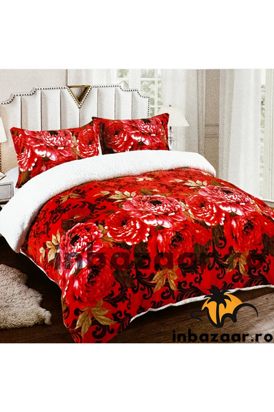 OEM Pilotă Cocolino groasă cu blăniță 200x230 cm, 2 fețe de pernă, 4 kg, PCB864