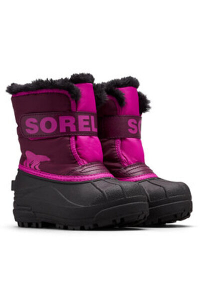 Sorel μπότες χιονιού για κορίτσια 2114101562 κόκκινες