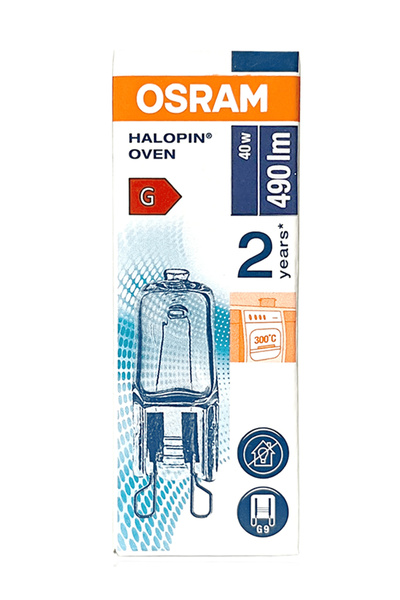 Osram 66740 Halopin 40W G9 Duy Standart Halojen Kapsül Ampul 300°