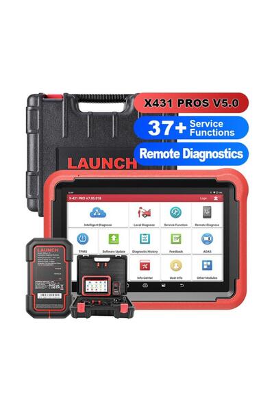 Launch Professional Auto Tester X431 Pros V5.0 Display 8 inch Android 10.0 4GB RAM + 64GB Storage