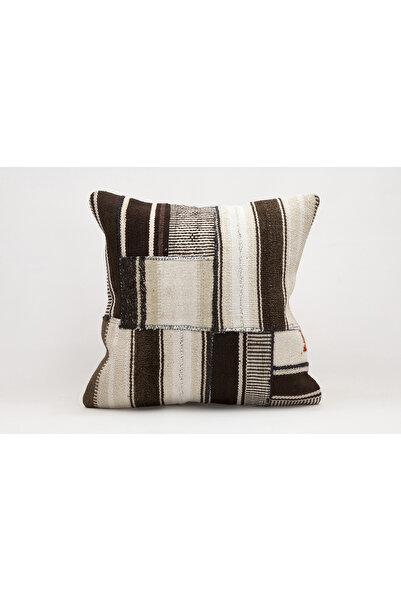 Kilim Whole Sale غطاء وسادة من السجاد المصنوع يدويًا، مقاس 50x50 سم