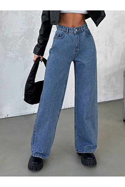 Dema Високі бавовняні штани-палаццо