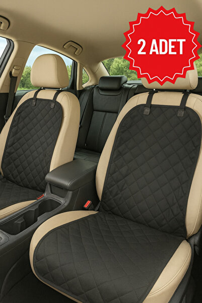 MultiTrendy 2 Adet Sıvı Geçirmez Oto Ön Koltuk Koruyucu Kılıf Seti | Araba Ar...