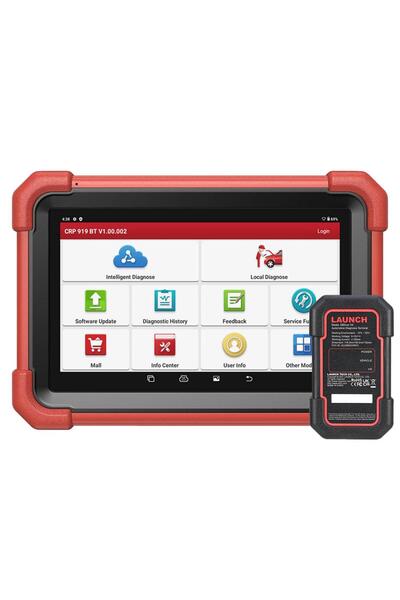 Launch Tester Auto Profesional CRP919X BT OBD II Scanner Display 7 inch Android 10.0 4GB RAM + 64GB