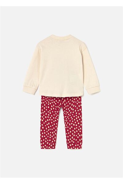 MAYORAL Baby Girl Printed 2-Piece Top and Bottom Set Red 2745