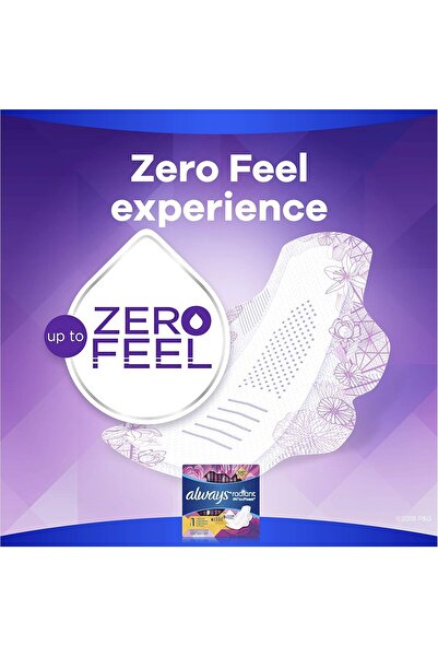 Always Radiant Pads with Wings, Regular Absorbency, Scented, 15 Count – Soft, Comfortable, Leak Protection