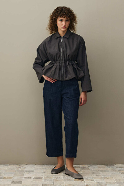 Fahhar Büzgülü Balon Ceket Antrasit