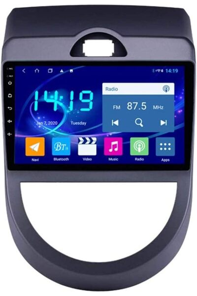 SHEZA STAR ستيريو سيارة أندرويد لسيارة كيا سول 2010-2013 4+32 جيجابايت كاميرا...