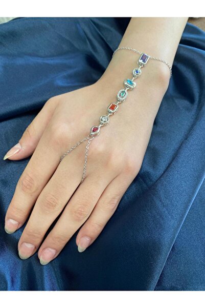 CD JEWELRY Silver Stone-Detail Shahmeran