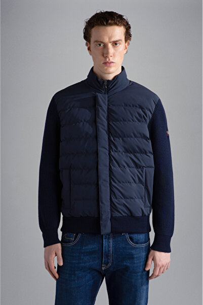 PAUL&SHARK MEN'S ZIPPED PULLOVER C.WWOOL