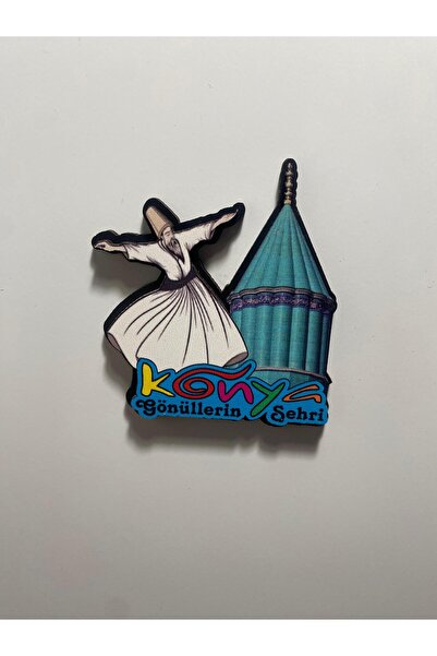 hatyazan Orijinal Konya Buzdolabı Magneti Serisi | Mevlana Temalı, Otantik ve...