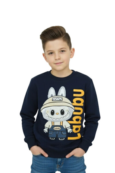 CRASSİ Μπλούζα για αγόρια με στάμπα Labubu