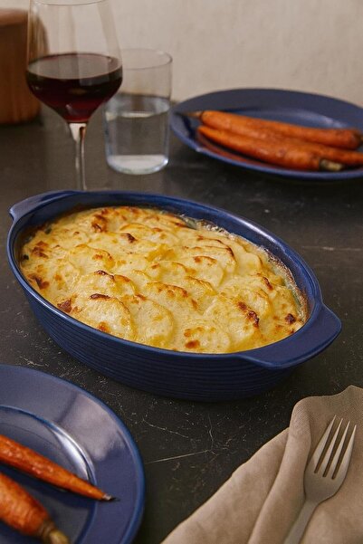 B&D وعاء من الفخار 43×28×7 سم